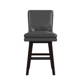 Villanova Swivel Counter Stool in Espresso (2 Per Carton)