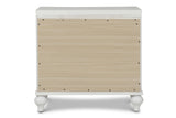 VALENTINO NIGHTSTAND-WHITE