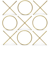 XOXO Gold Stainless Steel Wall Decor