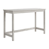Eleanor Bar Table Single Pack (1 Tables + 3 Stools) in White