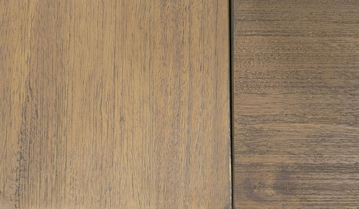 Fantasia - Contemporary Walnut & Grey Bed with Two Nightstands