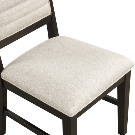 Plateau Side Chair (2 Per Carton)-Rustic Espresso