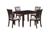 GIA 5PC 48" RECT. DINING TABLE & 4 CHAIRS-CHERRY