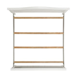 Kona Bedroom Set with 2 Nightstands in White