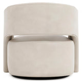 Chloe Leather Swivel Chair