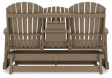 Hyland wave Outdoor Glider Loveseat