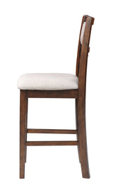 GIA 42" COUNTER DROP LEAF TABLE W/2 CHAIRS-CHERRY