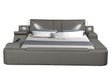 Galaxy Home Zoya King Bed in Grey image