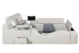 Galaxy Home Zoya King Bed in White image