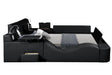 Galaxy Home Zoya Modern Style Queen Bed in Black 698781236338 image