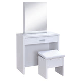 Harvey Makeup Vanity Table with Mirror and Stool