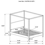 Monroe Eastern King & Queen Bed