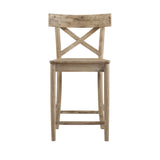(D680-22) Callista- 24'' Counter Stool- Beach/Natural