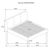 Mokena Panel Platform Bed