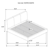 Mokena Panel Platform Bed