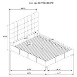 Medley Panel Platform Bed