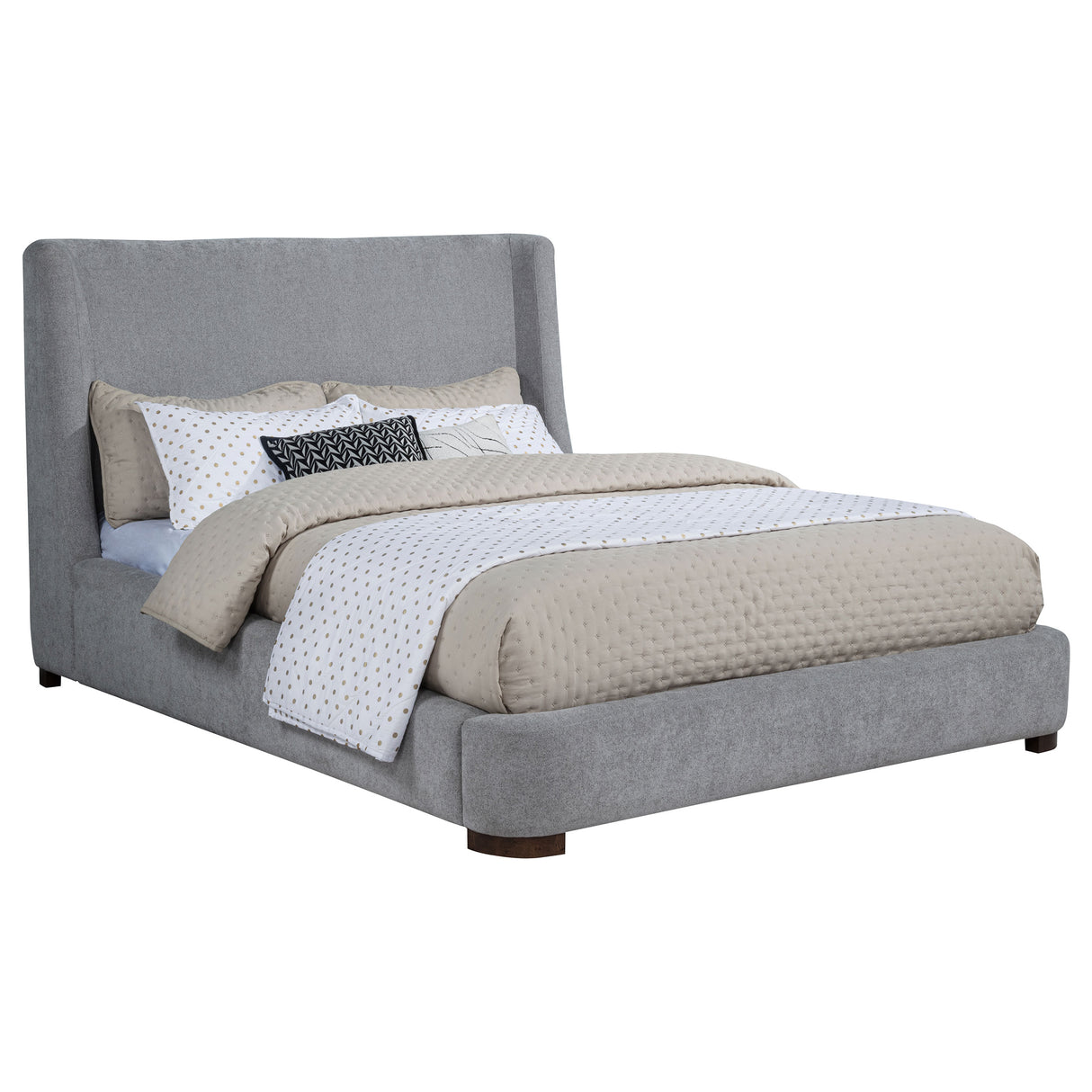 Rennes Wingback Platform Bed