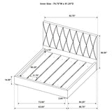 Delsea Panel Platform Bed