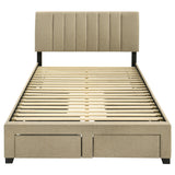 Wheatland Panel Platform Storage Bed