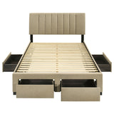 Wheatland Panel Platform Storage Bed