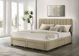 Wheatland Panel Platform Storage Bed