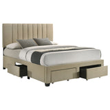 Wheatland Panel Platform Storage Bed