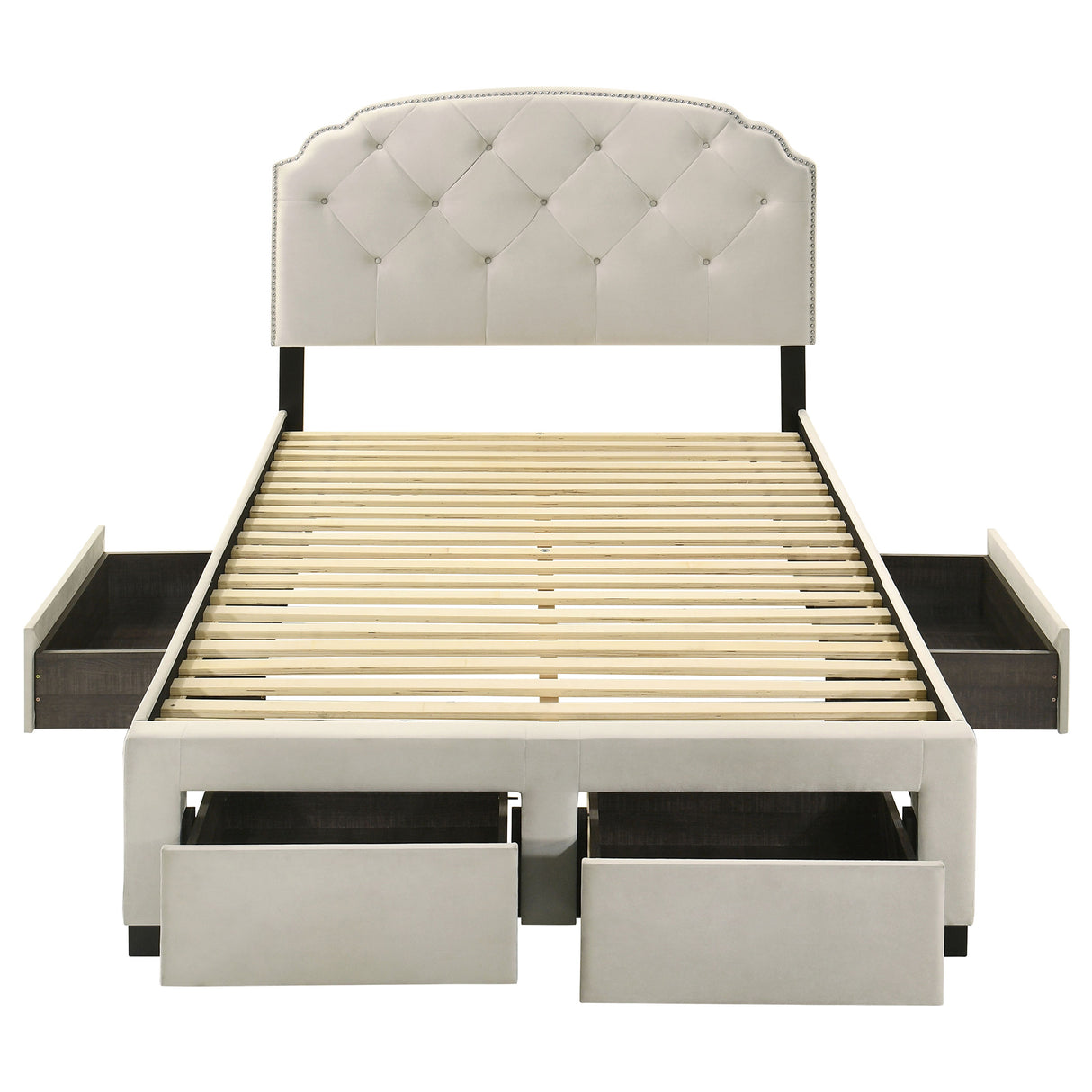 Marianna Panel Platform Storage Bed