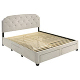 Marianna Panel Platform Storage Bed