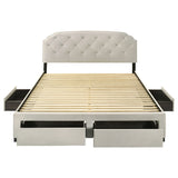 Marianna Panel Platform Storage Bed