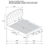 Marianna Panel Platform Storage Bed