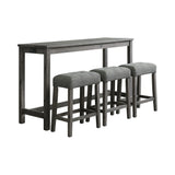 Oak Lawn Bar Table Single Pack (Table + Three Stools)