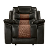 Nikko Glider Recliner-Brown