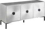 Glitz Antique Silver Sideboard/Buffet