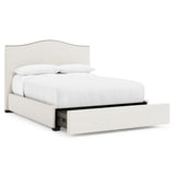 Graham Fabric Storage Panel Bed Queen