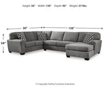 Birkdale Court Sectional with Chaise