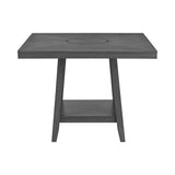 Seneca Square Counter Table with Lazy Susan