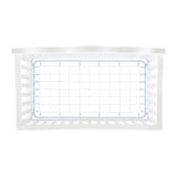Alana Crib with Guardrails in White
