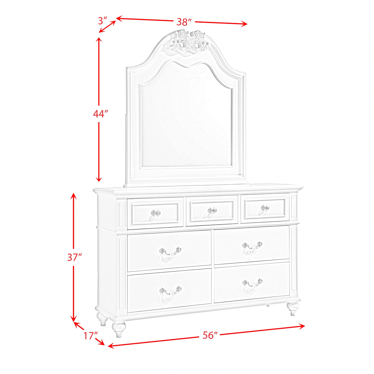 Alana Platform Bedroom Set w/ Storage Trundle