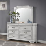 Lyndhurst Landscape Mirror- Vintage White