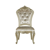 Monique Side Chair (2/Ctn)-Champagne