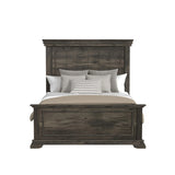 Park Ridge Panel Bed in Charcoal