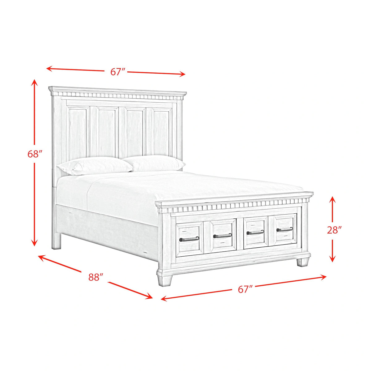 McCoy Storage Bed