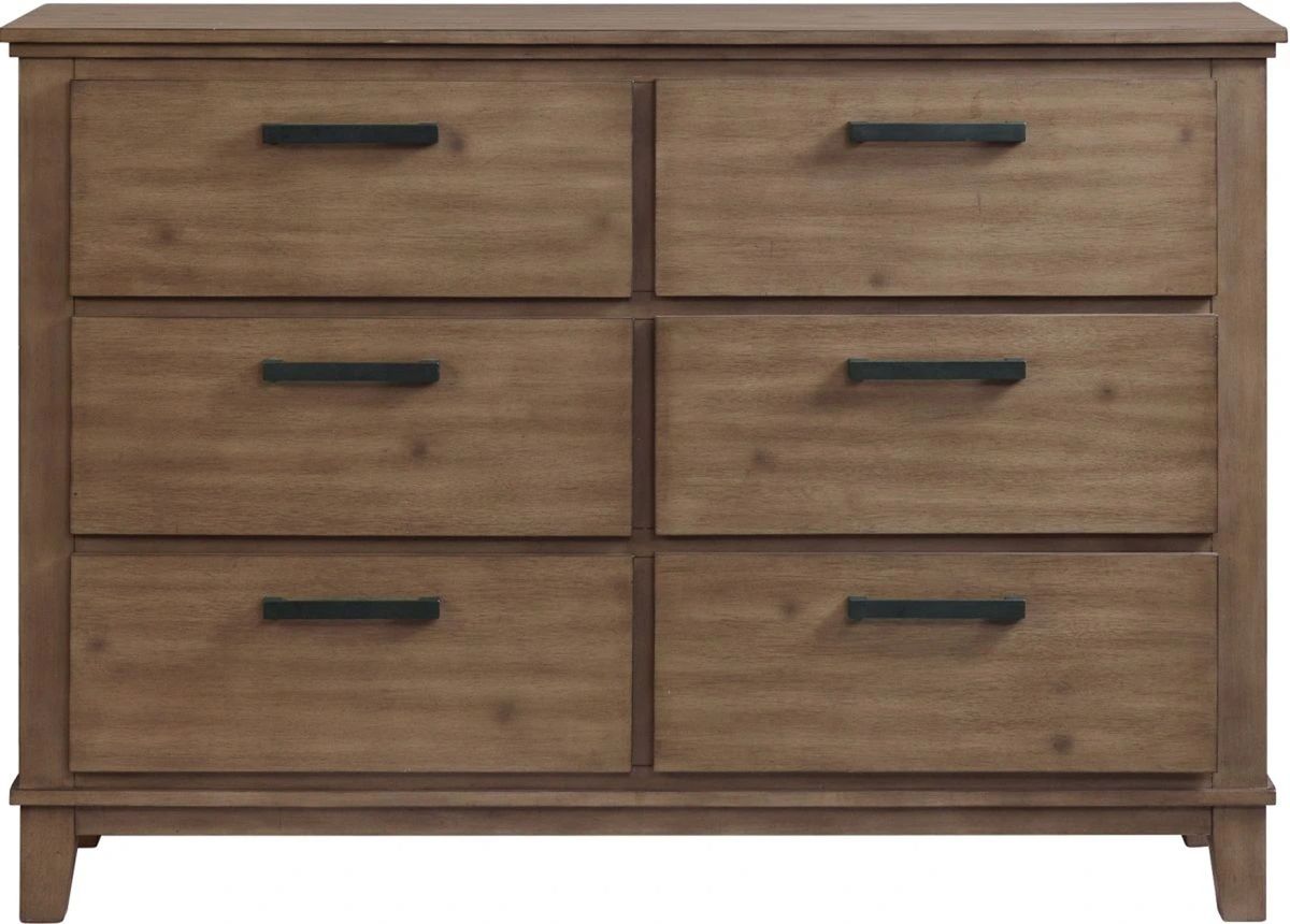 Elements International Jolene Dresser in Grey