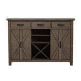 Yellowstone Server in Medium Brown