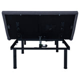 Negan Eastern King, E.King, Queen, & Twin XL Adjustable Bed Base Grey and Black