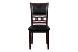 GIA ROUND DINING 5 PC SET-EBONY