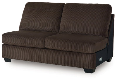 Kimlee Sectional with Double Chaise - galleria furniture outlet