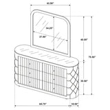 Sonya Dresser with Mirror