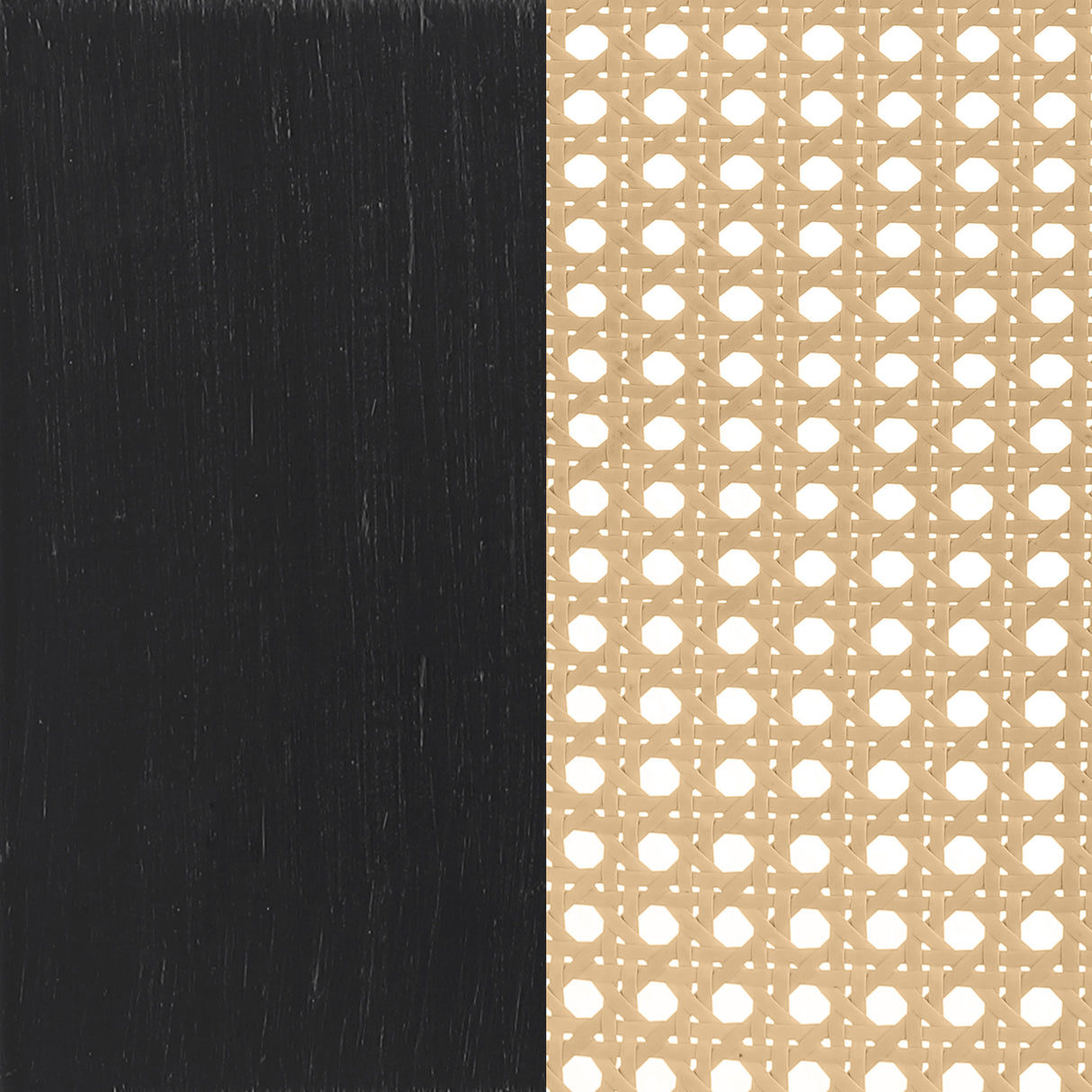 Lanewood Eastern King & Queen Bed Black & White