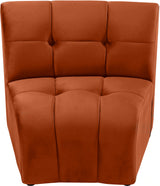 Limitless Cognac Velvet Modular Chair